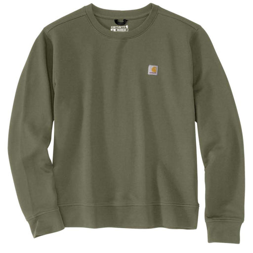 Carhartt 106179 Women's Relaxed Fit Midweight French Terry Crewneck Sweatshirt - Apparel & Accessories > Clothing > Clothing Tops > Sweatshirts WOMENS SWEATSHIRTS