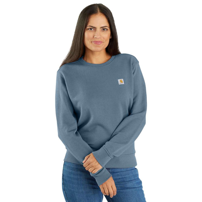 Carhartt 106179 Women's Relaxed Fit Midweight French Terry Crewneck Sweatshirt - Apparel & Accessories > Clothing > Clothing Tops > Sweatshirts WOMENS SWEATSHIRTS
