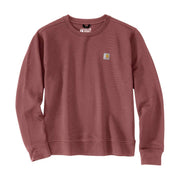 Carhartt 106179 Women's Relaxed Fit Midweight French Terry Crewneck Sweatshirt - Apparel & Accessories > Clothing > Clothing Tops > Sweatshirts WOMENS SWEATSHIRTS