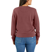 Carhartt 106179 Women's Relaxed Fit Midweight French Terry Crewneck Sweatshirt - Apparel & Accessories > Clothing > Clothing Tops > Sweatshirts WOMENS SWEATSHIRTS