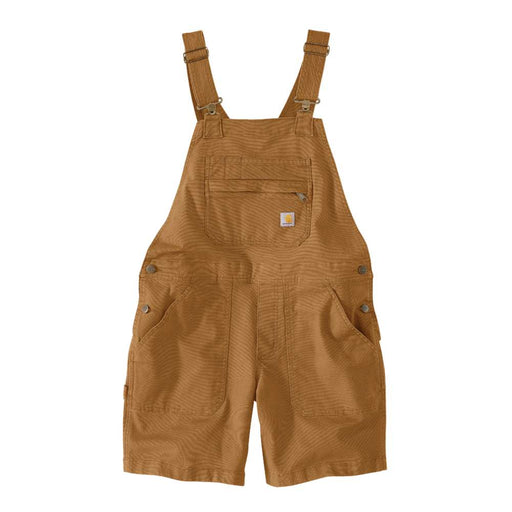 Carhartt 106197 Women's Rugged Flex Relaxed Fit Canvas Shortall - Business & Industrial > Work Safety Protective Gear > Protective Aprons WOMENS OUTERWEAR