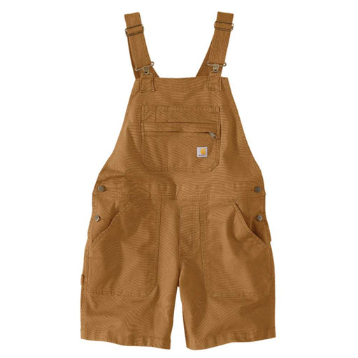 Carhartt 106197 Women's Rugged Flex Relaxed Fit Canvas Shortall - Business & Industrial > Work Safety Protective Gear > Protective Aprons WOMENS OUTERWEAR