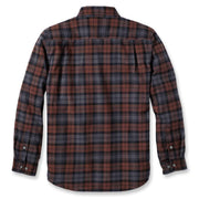 Carhartt 106356 Loose Fit Heavyweight Flannel Long-Sleeve Plaid Shirt - Apparel & Accessories > Clothing > Clothing Tops > Shirts SHIRTS
