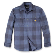 Carhartt 106356 Loose Fit Heavyweight Flannel Long-Sleeve Plaid Shirt - Apparel & Accessories > Clothing > Clothing Tops > Shirts SHIRTS