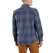 Carhartt 106356 Loose Fit Heavyweight Flannel Long-Sleeve Plaid Shirt - Apparel & Accessories > Clothing > Clothing Tops > Shirts SHIRTS