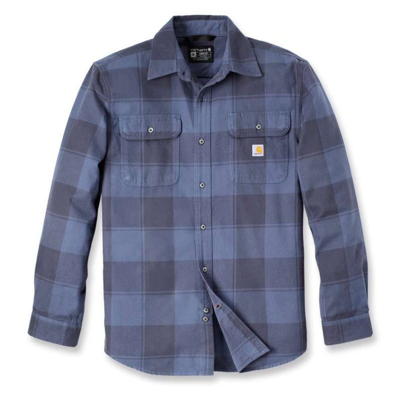 Carhartt 106356 Loose Fit Heavyweight Flannel Long-Sleeve Plaid Shirt - Apparel & Accessories > Clothing > Clothing Tops > Shirts SHIRTS