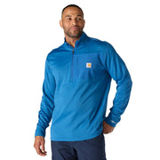 Carhartt 106423 Force Relaxed Fit Mock Neck Half-Zip T-Shirt - Apparel & Accessories > Clothing > Activewear > Activewear Sweatshirts & Hoodies > Sweatshirts SWEATSHIRTS
