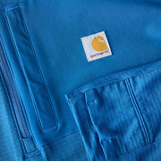 Carhartt 106423 Force Relaxed Fit Mock Neck Half-Zip T-Shirt - Apparel & Accessories > Clothing > Activewear > Activewear Sweatshirts & Hoodies > Sweatshirts SWEATSHIRTS