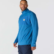 Carhartt 106423 Force Relaxed Fit Mock Neck Half-Zip T-Shirt - Apparel & Accessories > Clothing > Activewear > Activewear Sweatshirts & Hoodies > Sweatshirts SWEATSHIRTS