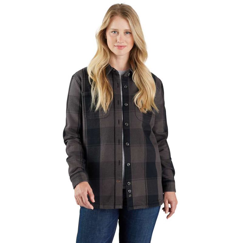 Carhartt 106450 Women's Loose Fit Twill Shirt Jac - Apparel & Accessories > Clothing > Clothing Tops > Overshirts WOMENS OUTERWEAR