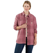 Carhartt 106450 Women's Loose Fit Twill Shirt Jac - Apparel & Accessories > Clothing > Clothing Tops > Overshirts WOMENS OUTERWEAR
