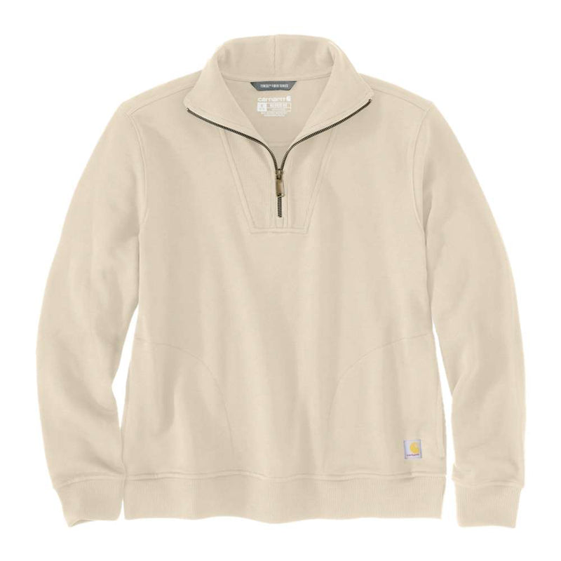 Carhartt 106451 Relaxed Fit Midweight Half-Zip Sweatshirt - Apparel & Accessories > Clothing > Clothing Tops > Sweatshirts WOMENS SWEATSHIRTS