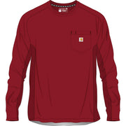 Carhartt 106656 Carhartt Force Relaxed Long Sleeve T-Shirt - Apparel & Accessories > Clothing > Clothing Tops > T-Shirts T-SHIRTS