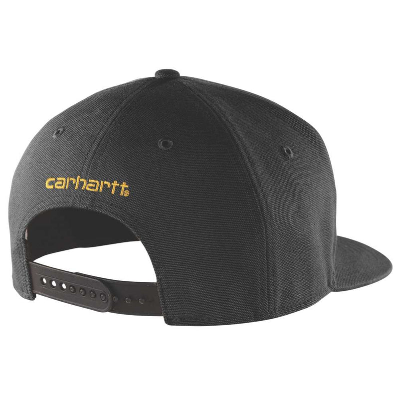 Carhartt 106665 Firm Duck Flat Brim Cap - Apparel & Accessories > Clothing Accessories > Hats > Snapback Caps HEADWEAR
