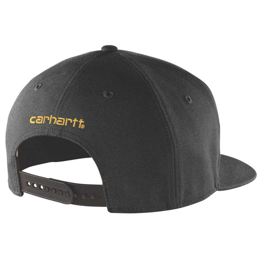 Carhartt 106665 Firm Duck Flat Brim Cap - Apparel & Accessories > Clothing Accessories > Hats > Snapback Caps HEADWEAR