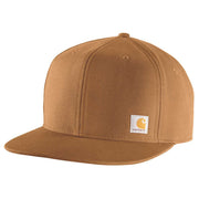 Carhartt 106665 Firm Duck Flat Brim Cap - Apparel & Accessories > Clothing Accessories > Hats > Snapback Caps HEADWEAR