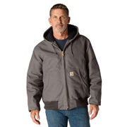 Carhartt 106673 J140 Loose Fit Firm Duck Insulated Flannel-Lined Active Jac - Apparel & Accessories > Clothing > Outerwear > Coats & Jackets JACKETS & COATS