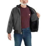Carhartt 106673 J140 Loose Fit Firm Duck Insulated Flannel-Lined Active Jac - Apparel & Accessories > Clothing > Outerwear > Coats & Jackets JACKETS & COATS