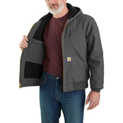 Carhartt 106673 J140 Loose Fit Firm Duck Insulated Flannel-Lined Active Jac - Apparel & Accessories > Clothing > Outerwear > Coats & Jackets JACKETS & COATS