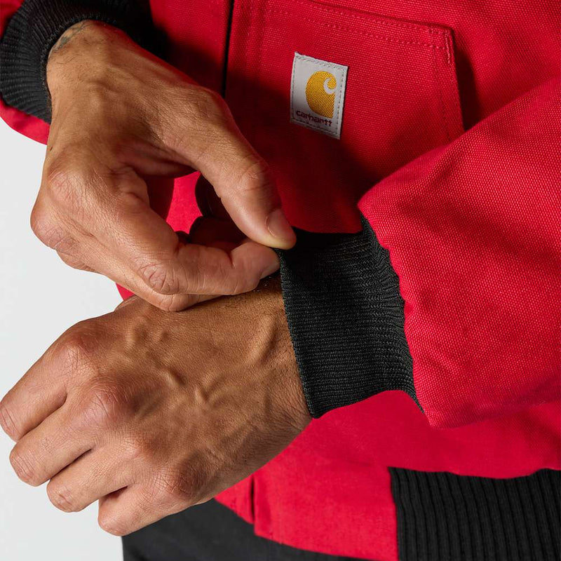 Carhartt 106673 J140 Loose Fit Firm Duck Insulated Flannel-Lined Active Jac - Apparel & Accessories > Clothing > Outerwear > Coats & Jackets JACKETS & COATS