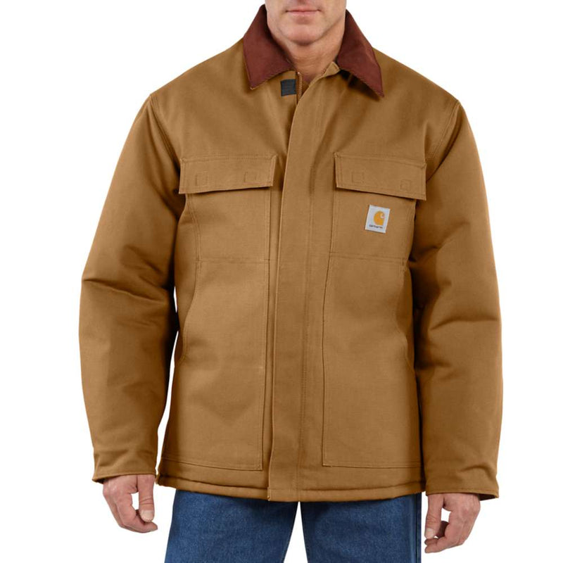 Carhartt 106674 Firm Duck Traditional Coat - Apparel & Accessories > Clothing > Outerwear > Coats & Jackets JACKETS & COATS