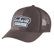 Carhartt 106738 Rugged Flex Twill Mesh-Back Script Patch Cap - Apparel & Accessories > Clothing Accessories > Hats > Baseball Caps HEADWEAR
