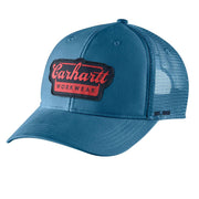 Carhartt 106738 Rugged Flex Twill Mesh-Back Script Patch Cap - Apparel & Accessories > Clothing Accessories > Hats > Baseball Caps HEADWEAR