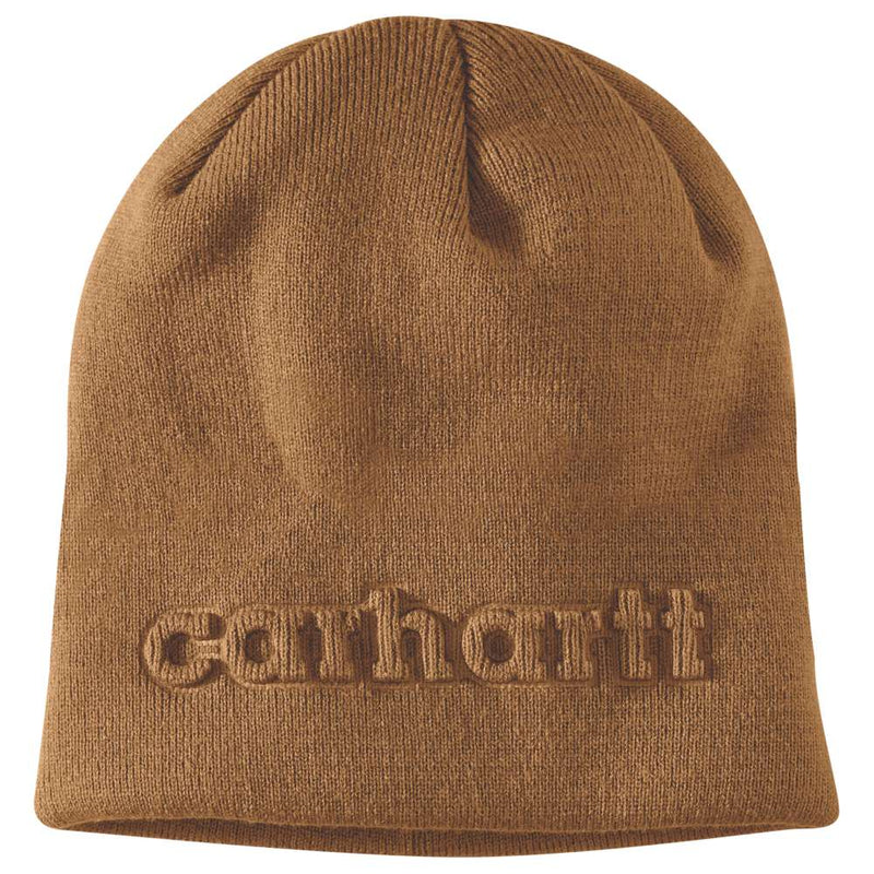 Carhartt 107002 Knit Embossed Beanie - Apparel & Accessories > Clothing Accessories > Hats > Beanies HEADWEAR