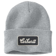 Carhartt 107007 Knit Cuffed Script Patch Beanie - Apparel & Accessories > Clothing Accessories > Hats > Beanies HEADWEAR