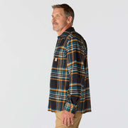 Carhartt 107010 Rugged Flex™ Relaxed Fit Midweight Flannel Long-Sleeve Plaid Shirt - Apparel & Accessories > Clothing > Clothing Tops > Shirts SHIRTS