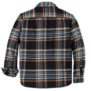 Carhartt 107010 Rugged Flex™ Relaxed Fit Midweight Flannel Long-Sleeve Plaid Shirt - Apparel & Accessories > Clothing > Clothing Tops > Shirts SHIRTS