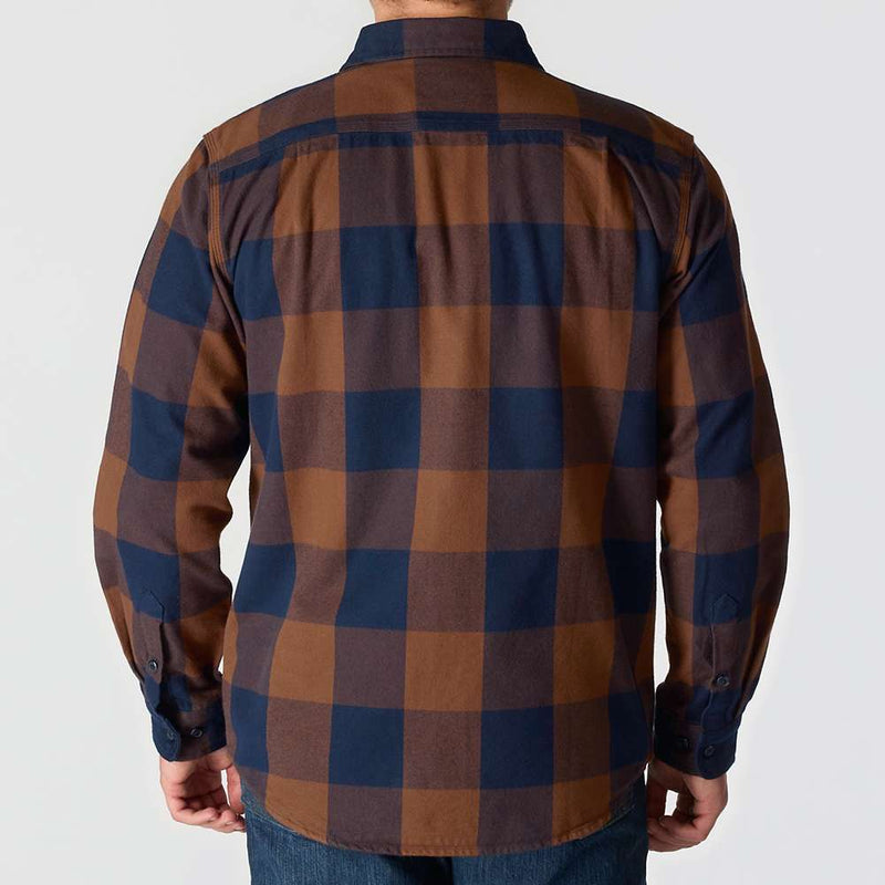 Carhartt 107013 Loose Fit Heavyweight Flannel Long-Sleeve Plaid Shirt - Apparel & Accessories > Clothing > Clothing Tops > Shirts SHIRTS