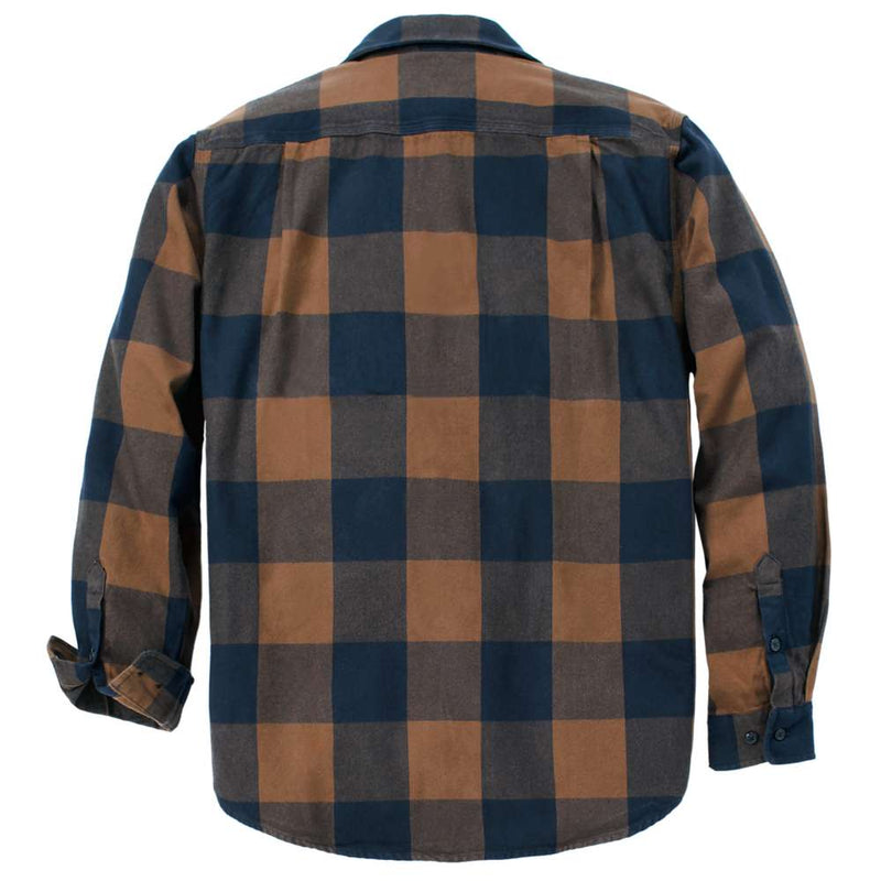 Carhartt 107013 Loose Fit Heavyweight Flannel Long-Sleeve Plaid Shirt - Apparel & Accessories > Clothing > Clothing Tops > Shirts SHIRTS