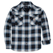 Carhartt 107016 Montana Rugged Flex Long Sleeve Snap Front Plaid Shrt - Apparel & Accessories > Clothing > Clothing Tops > Shirts SHIRTS