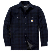 Carhartt 107017 Relaxed Fit Flannel Sherpa-Lined Shirt Jac - Apparel & Accessories > Clothing > Clothing Tops > Shirts SHIRTS