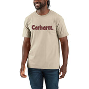 Carhartt 107046 Relaxed Fit Lightweight Short-Sleeve Logo Graphic T-Shirt - Apparel & Accessories > Clothing > Clothing Tops > T-Shirts T-SHIRTS