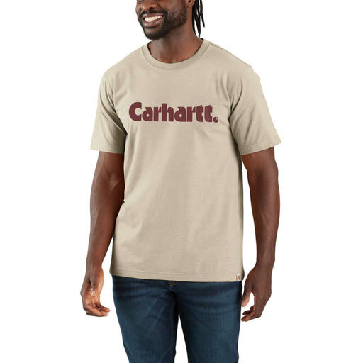 Carhartt 107046 Relaxed Fit Lightweight Short-Sleeve Logo Graphic T-Shirt - Apparel & Accessories > Clothing > Clothing Tops > T-Shirts T-SHIRTS