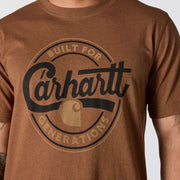 Carhartt 107049 Relaxed Fit Lightweight Short-Sleeve Script Graphic T-Shirt - Apparel & Accessories > Clothing > Clothing Tops > T-Shirts T-SHIRTS