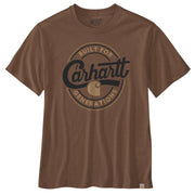 Carhartt 107049 Relaxed Fit Lightweight Short-Sleeve Script Graphic T-Shirt - Apparel & Accessories > Clothing > Clothing Tops > T-Shirts T-SHIRTS