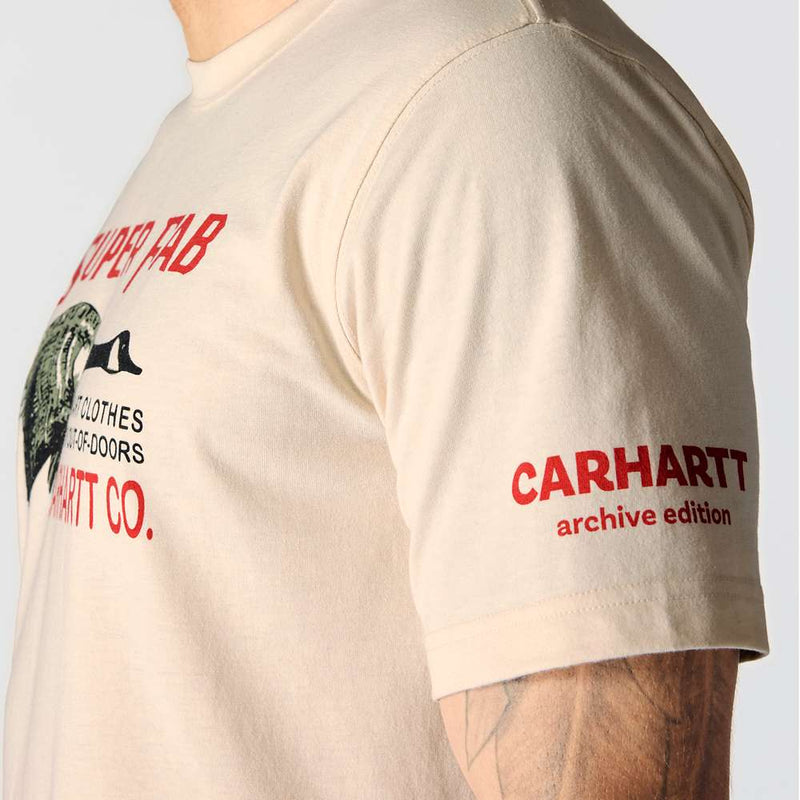 Carhartt 107050 Relaxed Fit Lightweight Short-Sleeve Fab Graphic T-Shirt - Apparel & Accessories > Clothing > Clothing Tops > T-Shirts T-SHIRTS