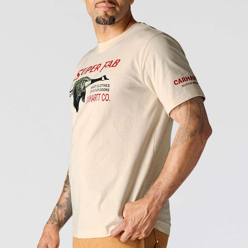 Carhartt 107050 Relaxed Fit Lightweight Short-Sleeve Fab Graphic T-Shirt - Apparel & Accessories > Clothing > Clothing Tops > T-Shirts T-SHIRTS