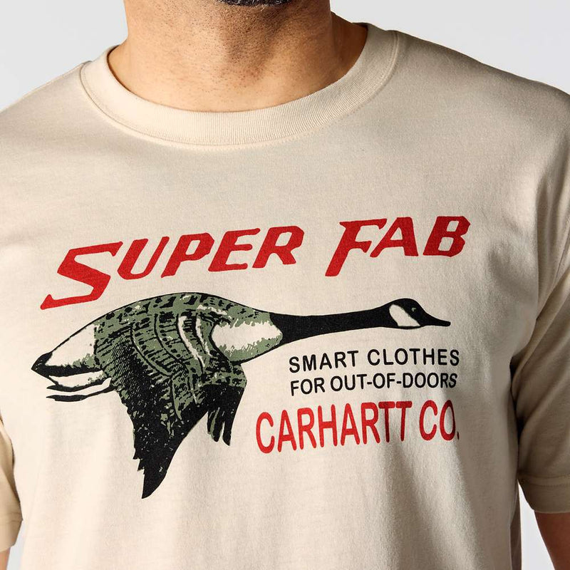 Carhartt 107050 Relaxed Fit Lightweight Short-Sleeve Fab Graphic T-Shirt - Apparel & Accessories > Clothing > Clothing Tops > T-Shirts T-SHIRTS
