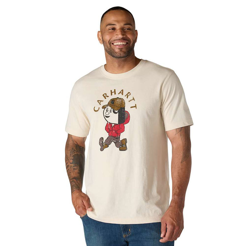 Carhartt 107051 Relaxed Fit Lightweight Short-Sleeve Active Jac Graphic T-Shirt - Apparel & Accessories > Clothing > Clothing Tops > T-Shirts T-SHIRTS