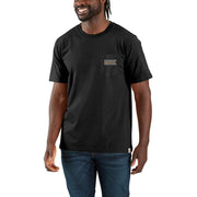 Carhartt 107063 Relaxed Fit Lightweight Short-Sleeve Pocket Script Graphic T-Shirt - Apparel & Accessories > Clothing > Clothing Tops > T-Shirts T-SHIRTS
