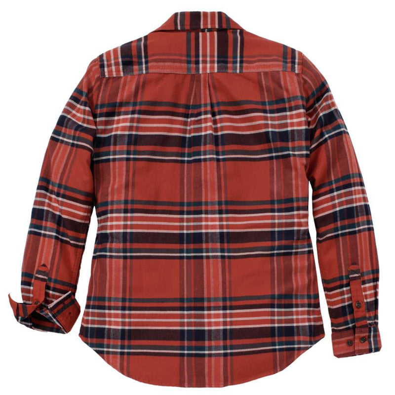 Carartt 107135 Women's TENCEL Fiber Series Relaxed Fit Long-Sleeve Flannel Shirt - Apparel & Accessories > Clothing > Clothing Tops > Shirts WOMENS OUTERWEAR