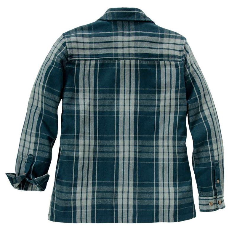 Carharrt 107136 Women's Tncl Srs LseFit Twll Plaid Shrt - Apparel & Accessories > Clothing > Clothing Tops > Shirts WOMENS OUTERWEAR