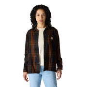 Carharrt 107136 Women's Tncl Srs LseFit Twll Plaid Shrt - Apparel & Accessories > Clothing > Clothing Tops > Shirts WOMENS OUTERWEAR