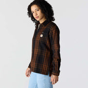 Carharrt 107136 Women's Tncl Srs LseFit Twll Plaid Shrt - Apparel & Accessories > Clothing > Clothing Tops > Shirts WOMENS OUTERWEAR
