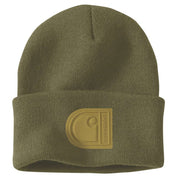 Carhartt 107190 Knit Cuffed C Patch Beanie - Apparel & Accessories > Clothing Accessories > Hats > Beanies HEADWEAR