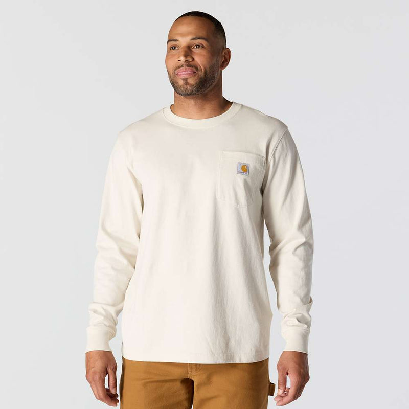 Carhartt 107260 Relaxed Fit Heavyweight Long-Sleeve Mountain Graphic T-Shirt - Apparel & Accessories > Clothing > Clothing Tops > T-Shirts T-SHIRTS